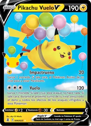 Pikachu Vuelo V