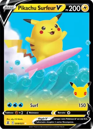 Pikachu Surfeur V
