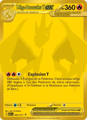 Méga-Dracaufeu Y-ex